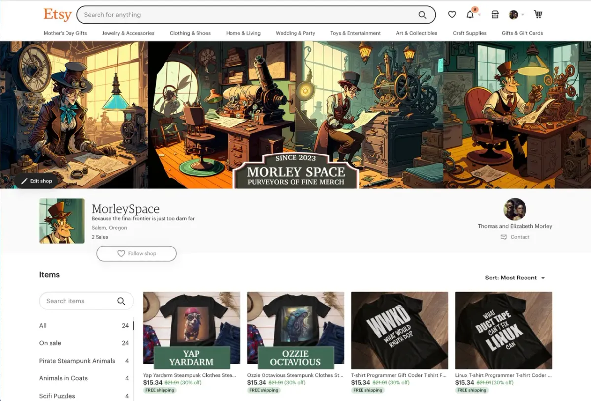 How I used ChatGPT and AI art tools to launch my Etsy business fast - ZDNET